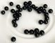 Перлина Swarovski, кругла (5810), колір - Mystic Black, 5 мм