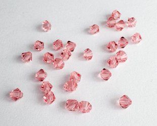 Биконус Preciosa 4 мм, Rose Peach