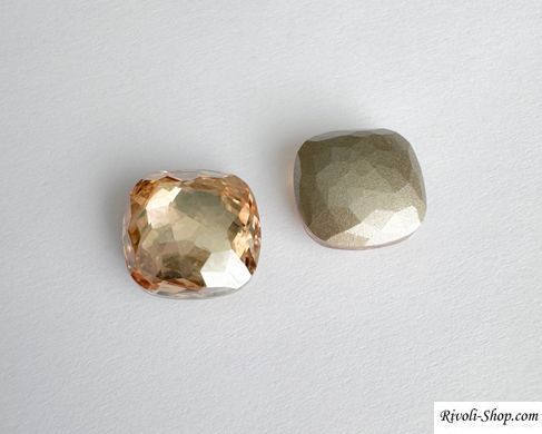 Тонкий квадрат (Fancy Stone) Австрія 4483 , колір Golden Shadow, 12 мм