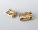 Прямокутник (Step Cut) Swarovski (4527), колір - Golden Shadow, 14*10 мм 1 з 2