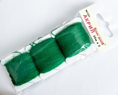 Акрил для вышивки, Вернітас (Литва), цвет № 1231 (зеленый травяной, Eden Green), 1 катушка 30 м
