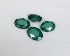 Овал Aurora, (A4120), цвет Royal Green, 14*10 мм