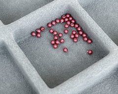 Жемчуг Австрия, круглый (5810), цвет - Mulberry Pink, 2 мм