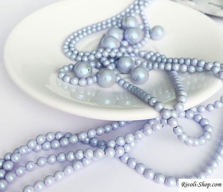 Жемчуг Swarovski, круглый (5810), цвет - Iridescent Dreamy Blue, 2 мм