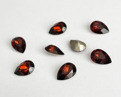 Капли (Fancy Stone) Австрия 4320, цвет Smoked Amber, 10*7 мм
