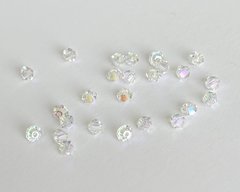 Биконус Австрия (5328), цвет - Crystal Shimmer 2X, 3 мм