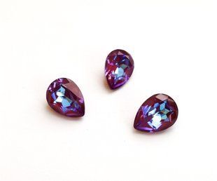 Капли (Fancy Stone) Swarovski 4320, Burgundy DeLite, 14*10 мм