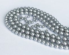 Жемчуг Австрия, круглый (5810), цвет - Light Grey, 10 мм