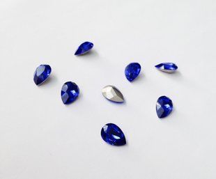 Капля (Fancy Stone) Swarovski 4320, цвет Majestic Blue, 10*7 мм