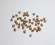 4 мм граненные бусины Preciosa, матовое золото (00030-01710), 24 шт