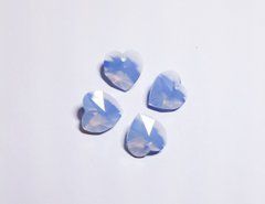 Підвіска Swarovski серце (6228), 14х14 мм, колір Air Blue Opal