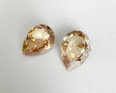 Капля (Fancy Stone) Австрия 4320, цвет Golden Shadow, 18*13 мм