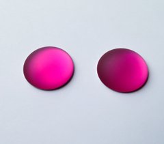 Lunasoft, кабошон круглый 24 мм, цвет - Raspberry