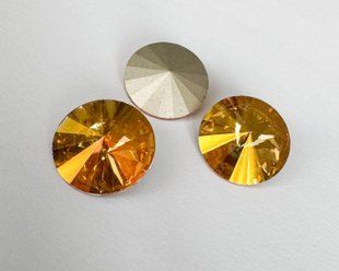 Aurora, ріволі (A1122), колір Metallic Sunshine, 18 мм