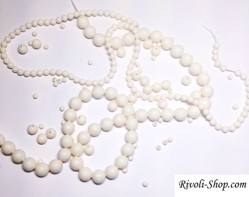 Жемчуг Австрия, круглый (5810), цвет - gemcolors Ivory, 4 мм