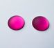 Lunasoft, кабошон круглий 24 мм, колір - Raspberry