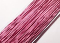 Сутаж, 3 мм ширина, темный розовый (код цвета 170), производство Китай, 1м