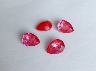 Краплі (Fancy Stone) Swarovski 4320, Royal Red DeLite, 14*10 метрівм