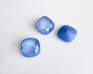 Aurora, квадрат (Fancy Stone) A4470, колір - Sapphire Lacquer, 12 мм