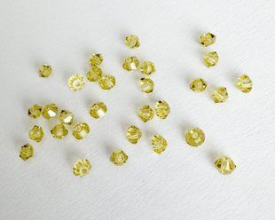 Биконус Preciosa 3 мм, Acid Yellow