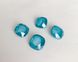 Квадрати (Fancy Stone) Swarovski 4470, колір crystal Azurel Blue, 12 мм