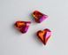 Сердце ассиметричное Swarovski 4809, цвет - Astral Pink, 13*12 мм