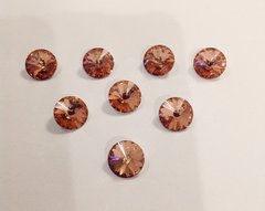 Риволи Preciosa, цвет - Crystal Apricot, 12 мм
