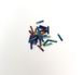 Стеклярус Miyuki 12*2мм, непрозрачный пурпурный металлик (#455), 5г