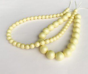 Жемчуг Swarovski, круглый (5810), цвет - Сrystal Pastel Yellow, 4 мм
