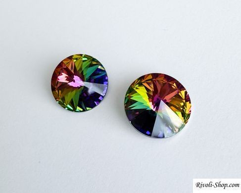 Ріволі Swarovski 1122, колір Crystal Vitrail Medium, 16 мм