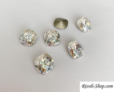 Квадраты (Fancy Stone) Swarovski, 4470, цвет White Patina, 12 мм