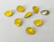 Капля (Fancy Stone) Австрия 4320, цвет Yellow Opal, 8*6 мм