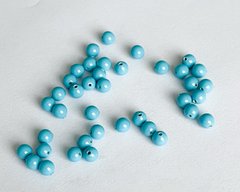 Жемчуг Австрия, круглый (5810), цвет - Turquoise, 5 мм