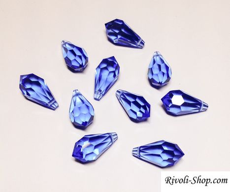Preciosa Підвіска крапля 9*18 Sapphire