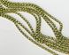 Стразовая цепь Preciosa, ss6,5 (1.5-1,8 мм), цвет Peridot в латуни, 10 см 1 из 2