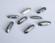 Aurora, длинный овал (A4161), цвет Jet Hematite, 15*5 мм