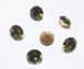 Камушек (chaton) Preciosa, ss46 (10,5-10,9 мм), цвет Olivine