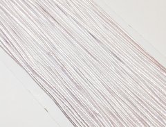 Сутаж, 3 мм ширина, жемчужно белый (код цвета 01), производство Китай, 1м
