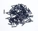 Стеклярус Miyuki 12*2 мм, кручений, чорний металік (#451), 5 г