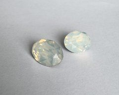 Овал (Fancy Stone) Swarovski, (4120), цвет White Opal, 14*10 мм