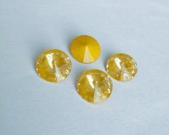 Ріволі Swarovski, 1122, колір Tuscan Yellow Lux, 12 мм