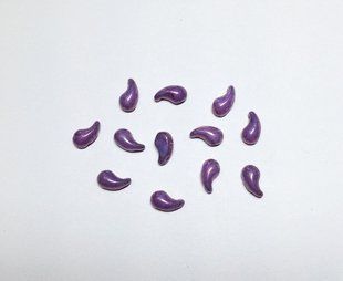 Намистина Zoliduo, Preciosa, пресоване скло, 5*8 мм, 2 отвори, бузкова люстрова (CW15726), права