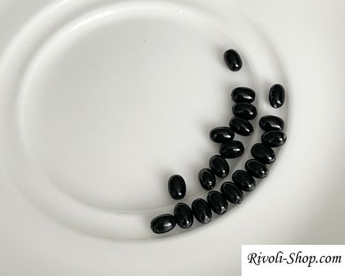 Жемчуг Австрия, рис, (5824), 4*3 мм, цвет - Mystic Black