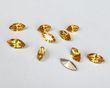Маркиз (Navette) Австрія 4228, цвет Golden Topaz, 10*5 мм