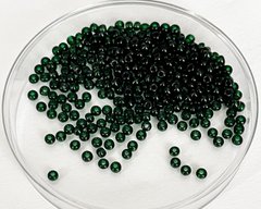 Бисер Preciosa - темно-зеленый прозрачный (50150) - 10/0 (обычный), 10 г