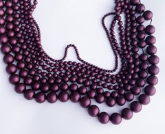 Жемчуг Австрия, круглый (5810), цвет - Elderberry, 6 мм