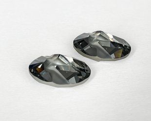 Овал Kaputt (4921), Swarovski, колір - Silver Night, 23*18 мм
