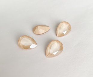 Крапля (Fancy Stone) Swarovski, 4320, Crystal Ivory Cream, 14*10 мм