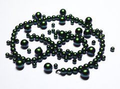 Жемчуг Австрия, круглый (5810), цвет - Scarabaeus Green, 3 мм