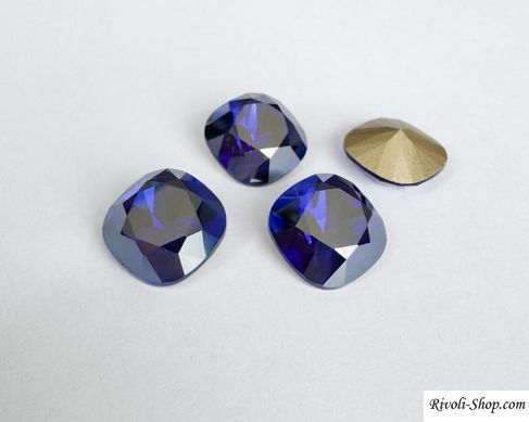 Aurora, квадрат (Fancy Stone) A4470, колір - Capri Blue Silver Shade, 12 мм